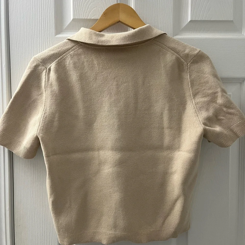 J. Crew Short-sleeve pocket cardigan - Picture 5 of 6